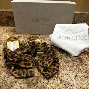 Jimmy choo Narisa Flat natural mix sandal